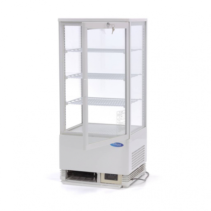 Vitrina frigorifica verticala alb, 78L, 180W, 230V [6]