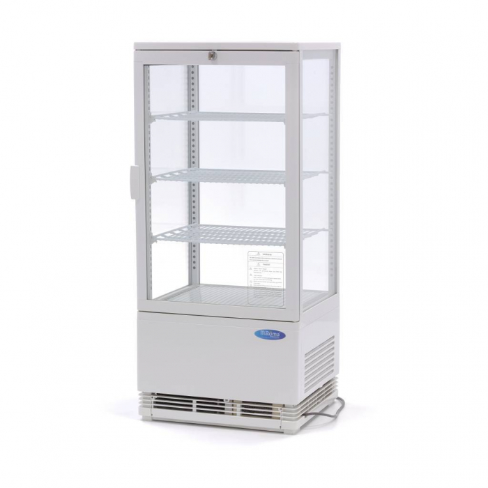 Vitrina frigorifica verticala alb, 78L, 180W, 230V [5]