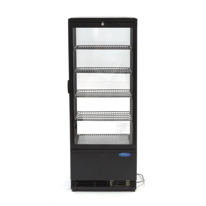 Vitrina frigorifica verticala neagra, 98L, 180W, 230V [7]