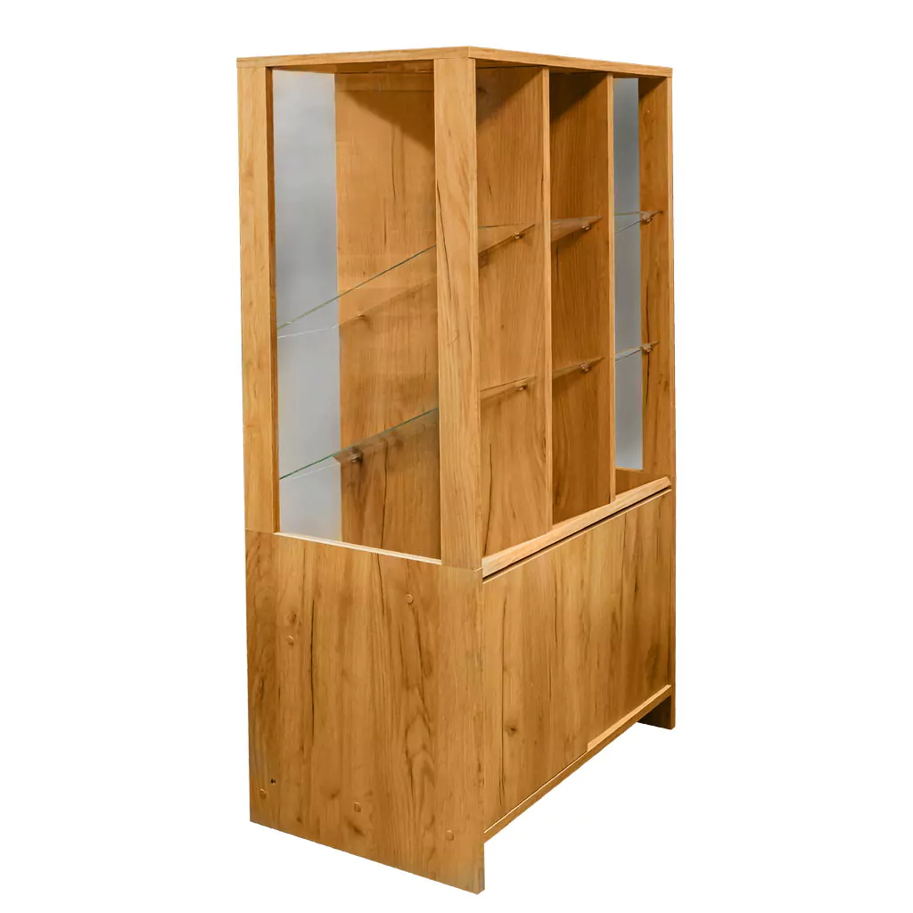 Vitrina prajituri 137cm, stejar kraft [6]