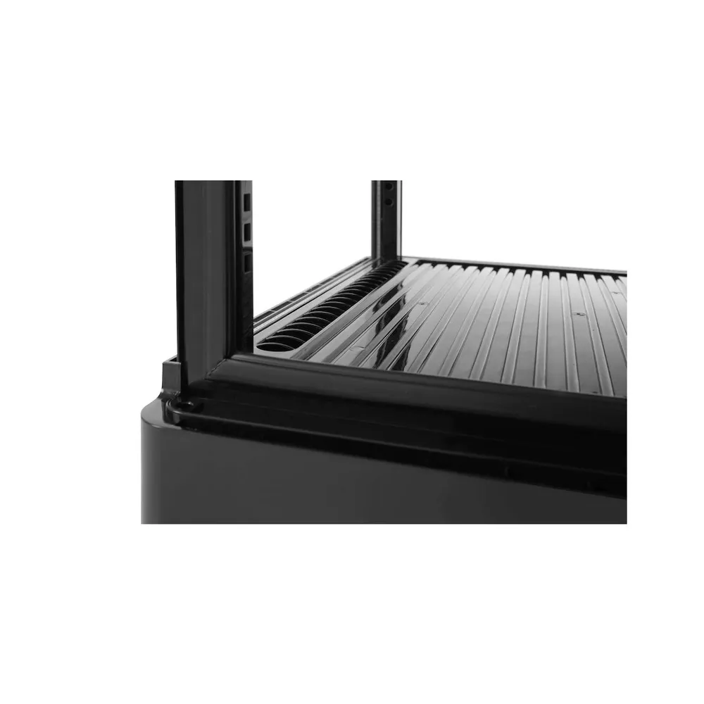 Vitrina rece prezentare, neagra, 68L, 0-12°C, 170W [3]