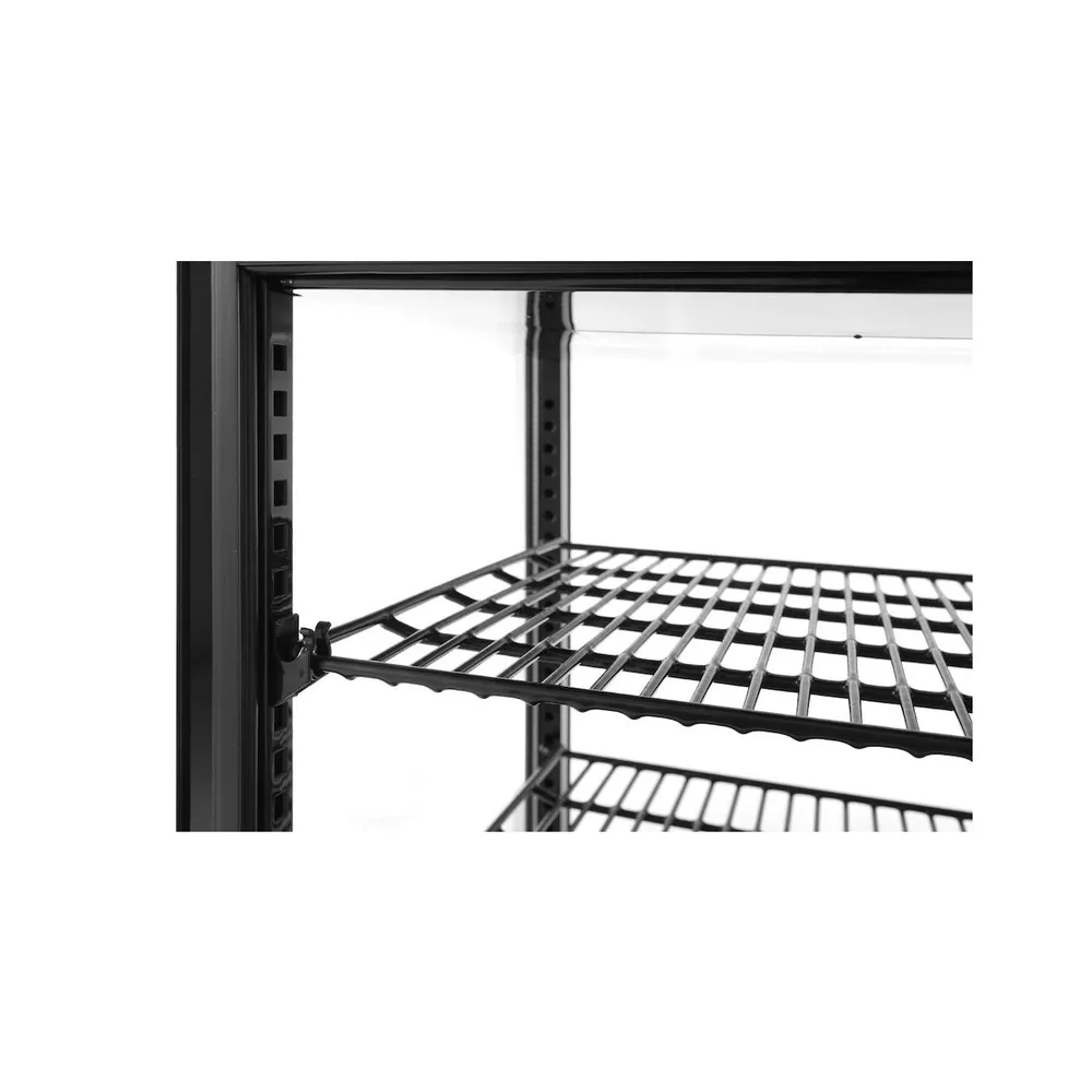 Vitrina rece prezentare, neagra, 68L, 0-12°C, 170W [2]