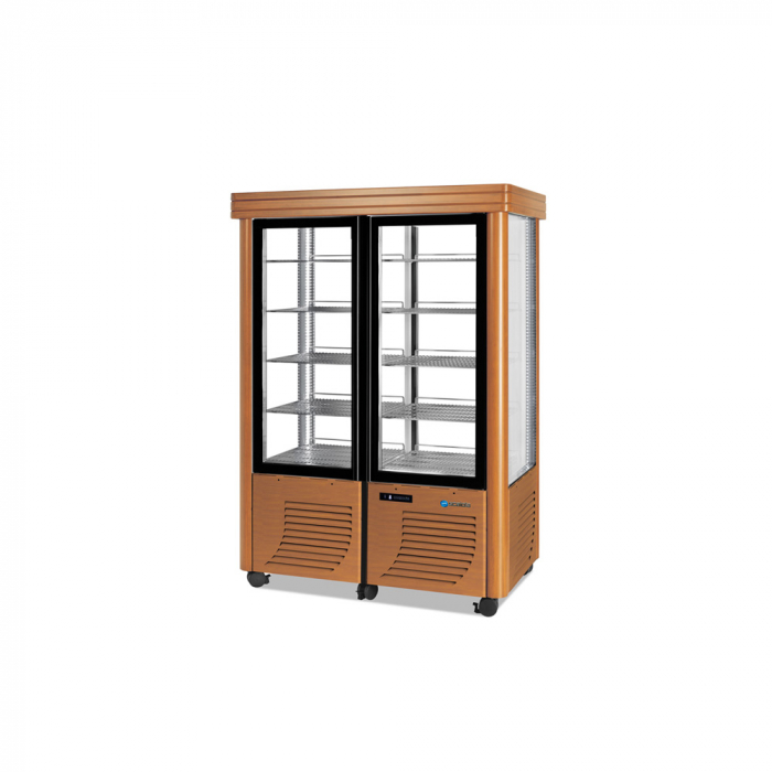 Vitrina verticala congelare cofetarie 800 litri, -10/-21°C, 230V, 800BTBAROCCO [1]