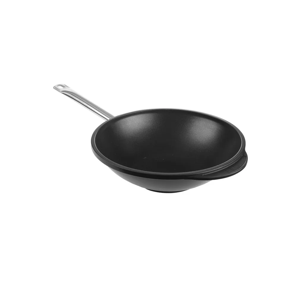Wok profesional Titanium, aluminiu turnat, ø320x100 mm [1]