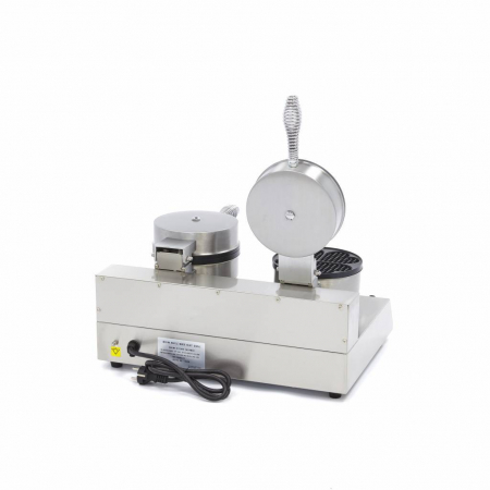 Aparat copt waffle 2 placi rotunde tip inima, 230V, 2x1 kW [10]