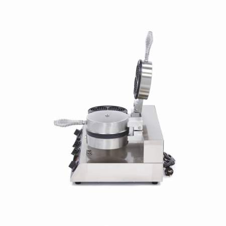Aparat copt waffle 2 placi rotunde tip inima, 230V, 2x1 kW [9]