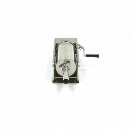 Aparat de facut carnati 5 litri orizontal manual cu 4 palnii inox [6]