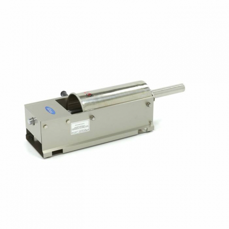 Aparat de facut carnati 5 litri orizontal manual cu 4 palnii inox [5]