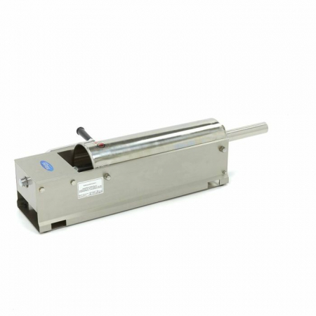 Aparat de facut carnati 7 litri orizontal manual cu 4 palnii inox [5]