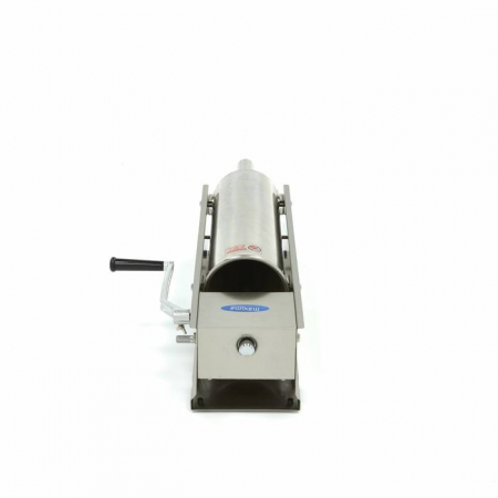 Aparat de facut carnati 7 litri orizontal manual cu 4 palnii inox [4]