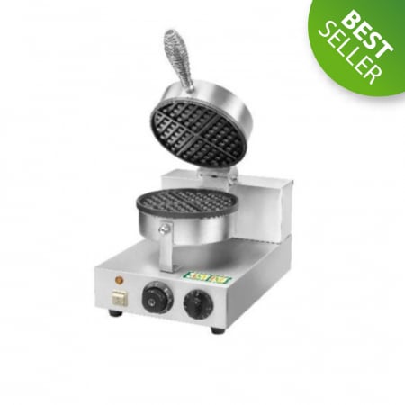 Aparate gofre profesionale - Aparat facut waffe 1 placa, 230V, 1 kW, WM1