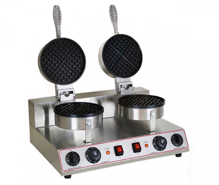 Aparate gofre profesionale - Aparat facut waffe 2 placi, 230V, 2kW, BWA-2