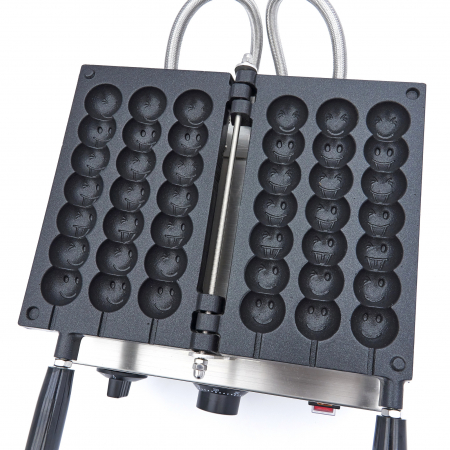 Aparat facut waffle Lollypop Emoji, 3 forme, 230V, 1,56 kW [5]