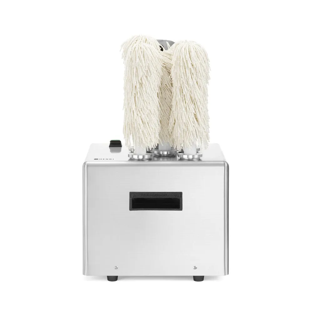 Masini lustruit pahare - Aparat lustruit pahare, inox, 330 pahare/ora, 5 perii