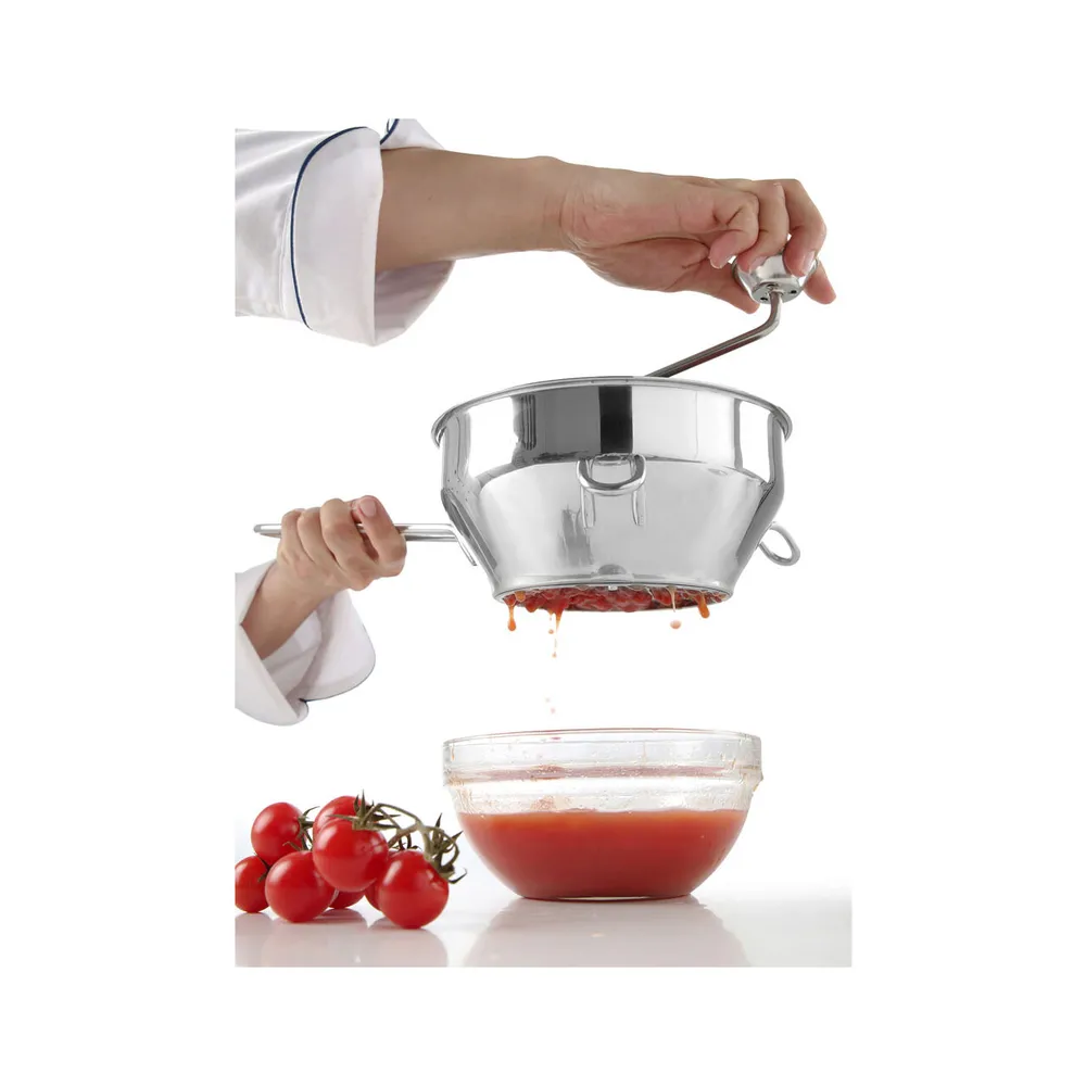 Aparat pasat legume inox, 20 cm, cu 2 lame incluse [1]