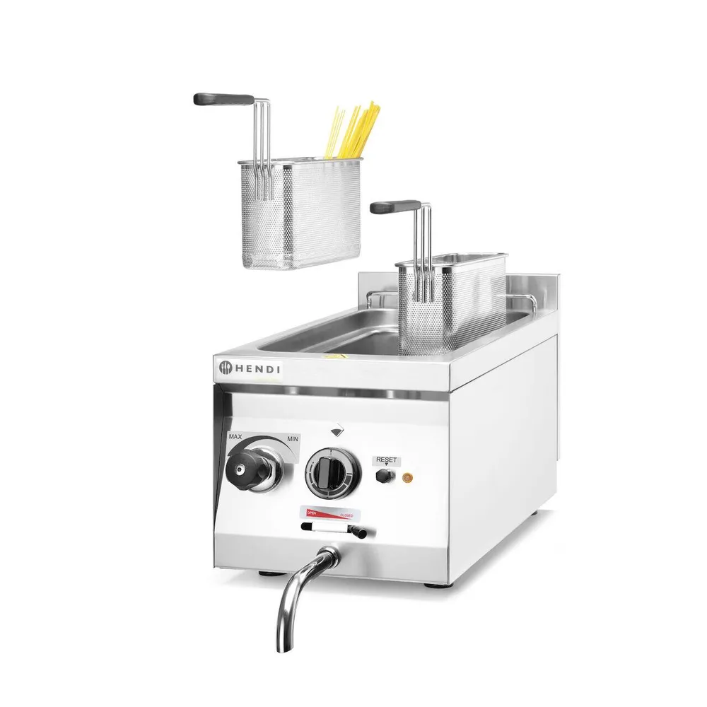 Echipamente Preparare - Aparat paste profesional, 10L, 3500W, cu scurgere detasabila