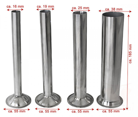 Aparat electric de umplut carnati din inox 15 litri, 230V, BT15-E [7]