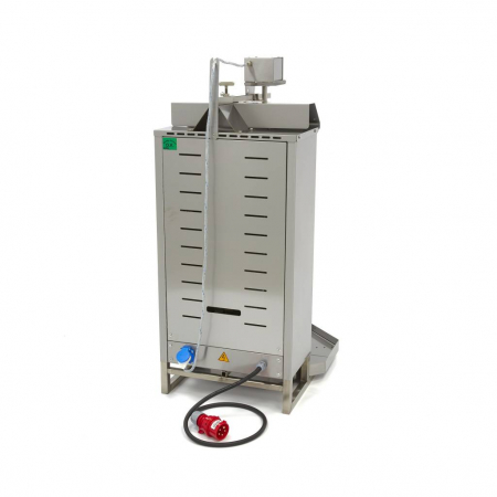 Aparat pentru shaorma si kebab electrica cu 4 arzatoare, 50 kg, 6800 W, 400V [3]