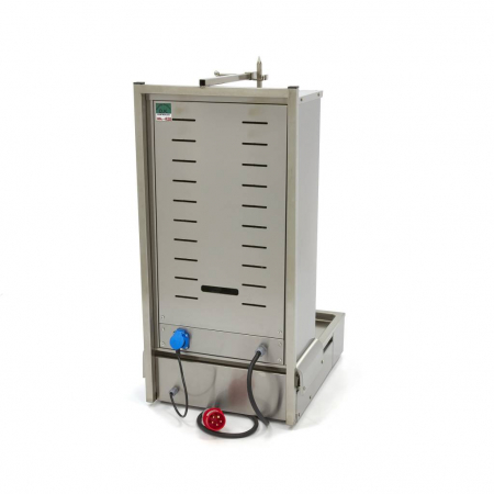 Aparat pentru shaorma si kebab electrica cu 4 arzatoare, 70 kg, 6800 W, 230V [4]