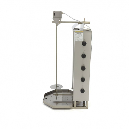 Aparat pentru shaorma si kebab pe gaz cu 5 arzatoare, 80 kg, 16,60 kW [2]