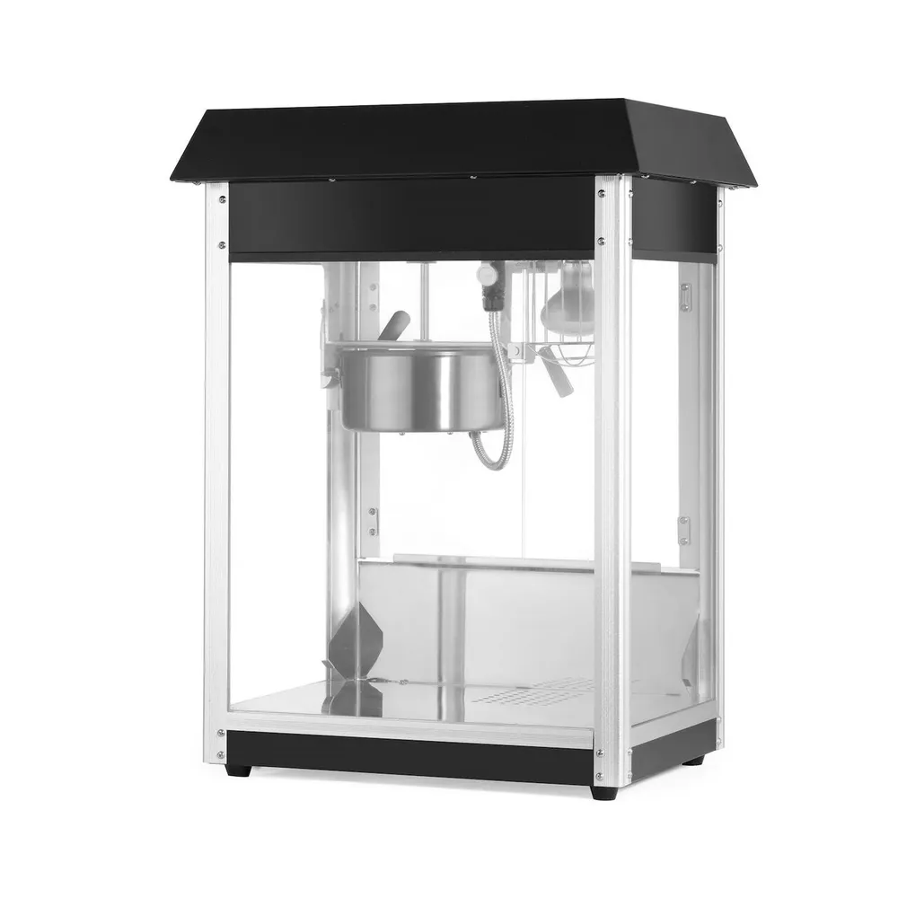 Echipamente Fast-food - Aparat popcorn Black Edition, 1500W, baza incalzita