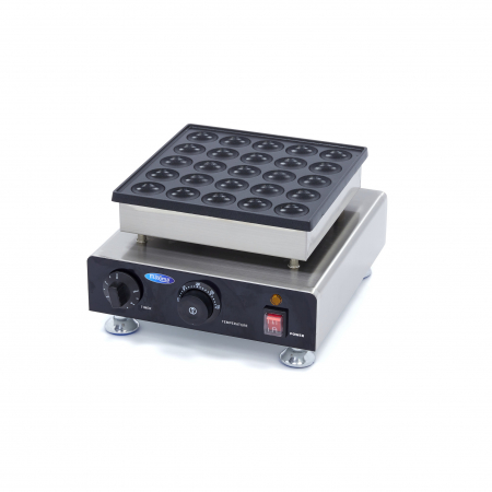 Plite clatite profesionale - Aparat profesional clatite olandeze Poffertjes 25 bucati, 230V, 0,9 kW