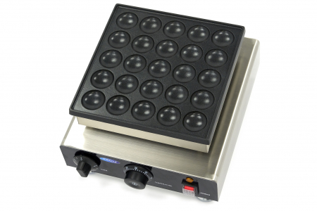 Aparat profesional clatite olandeze Poffertjes 25 bucati, 230V, 0,9 kW [5]