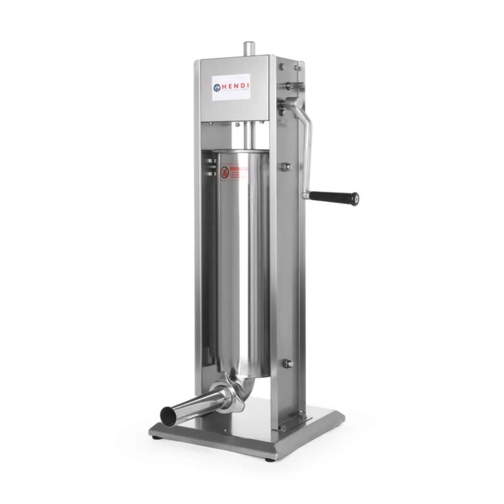 Masini de facut carnati - Aparat umplut carnati 5L, inox, 2 viteze, 30x34x69cm