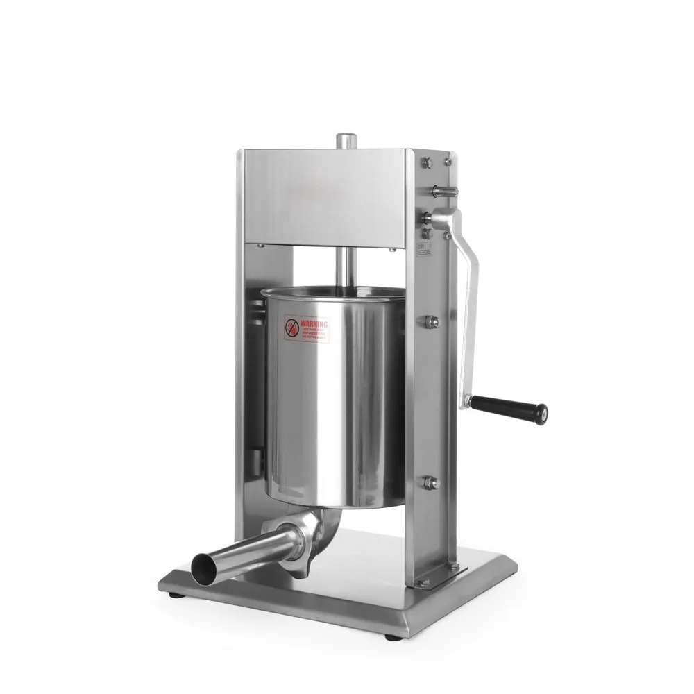 Masini de facut carnati - Aparat umplut carnati vertical, 3kg, inox, 4 palnii