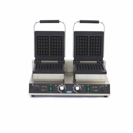 Aparat vafe 2 placi patrata, 230V, 2x1,6 kW [11]
