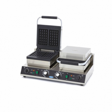 Aparat vafe 2 placi patrata, 230V, 2x1,6 kW [8]