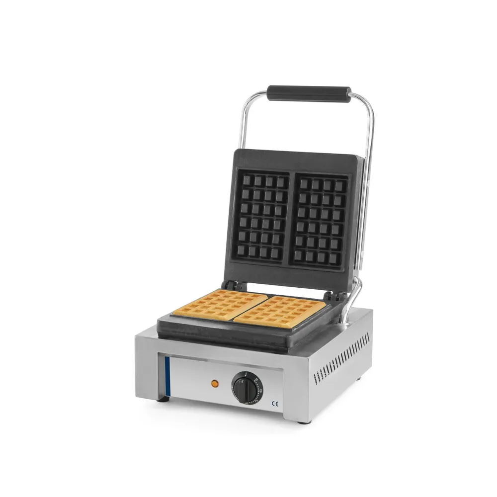 Aparate gofre profesionale - Aparat vafe 4x6, anti-lipire, 1500W, tava colectare