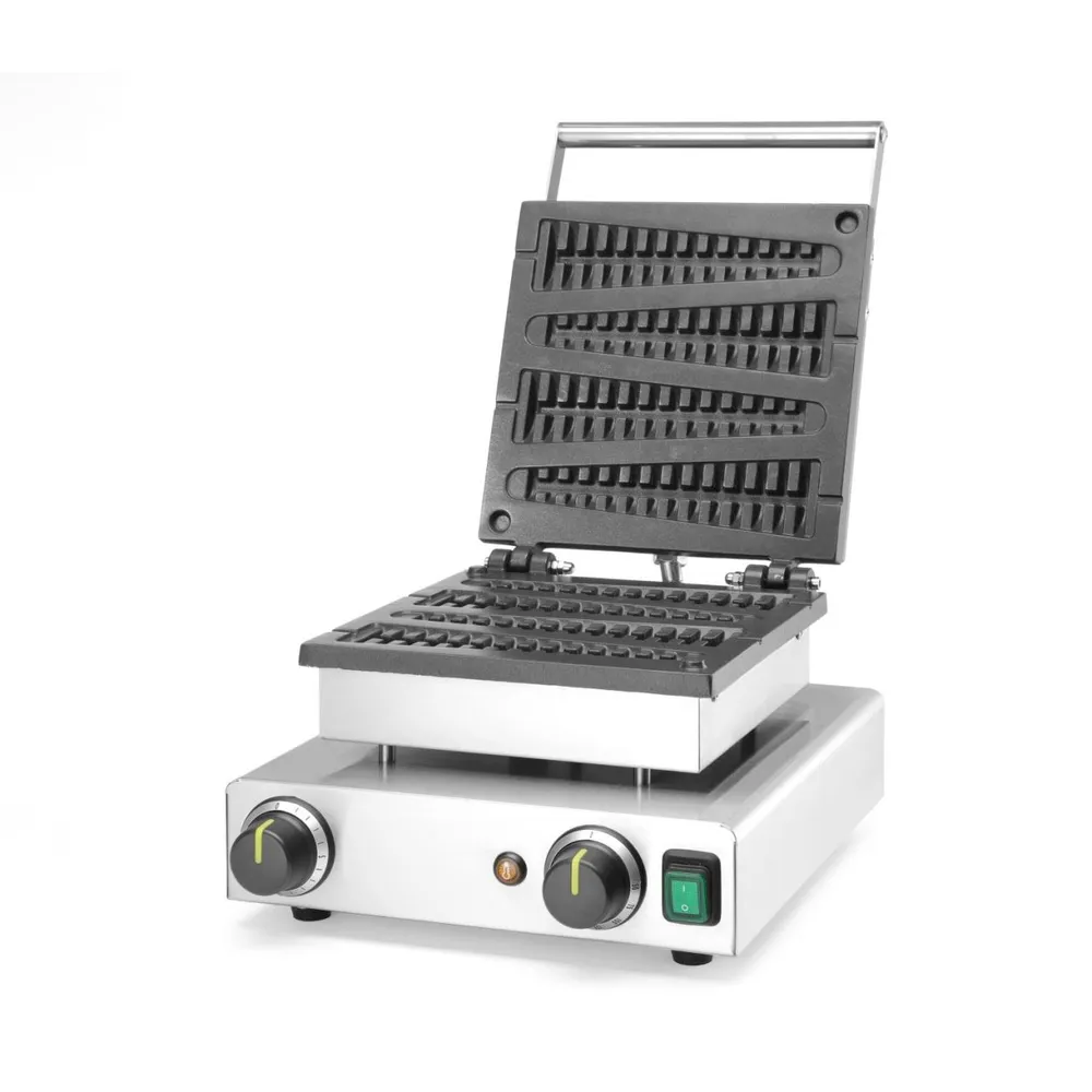 Aparate gofre profesionale - Aparat vafe conice Lollypop, 1750W, timer, antiaderent
