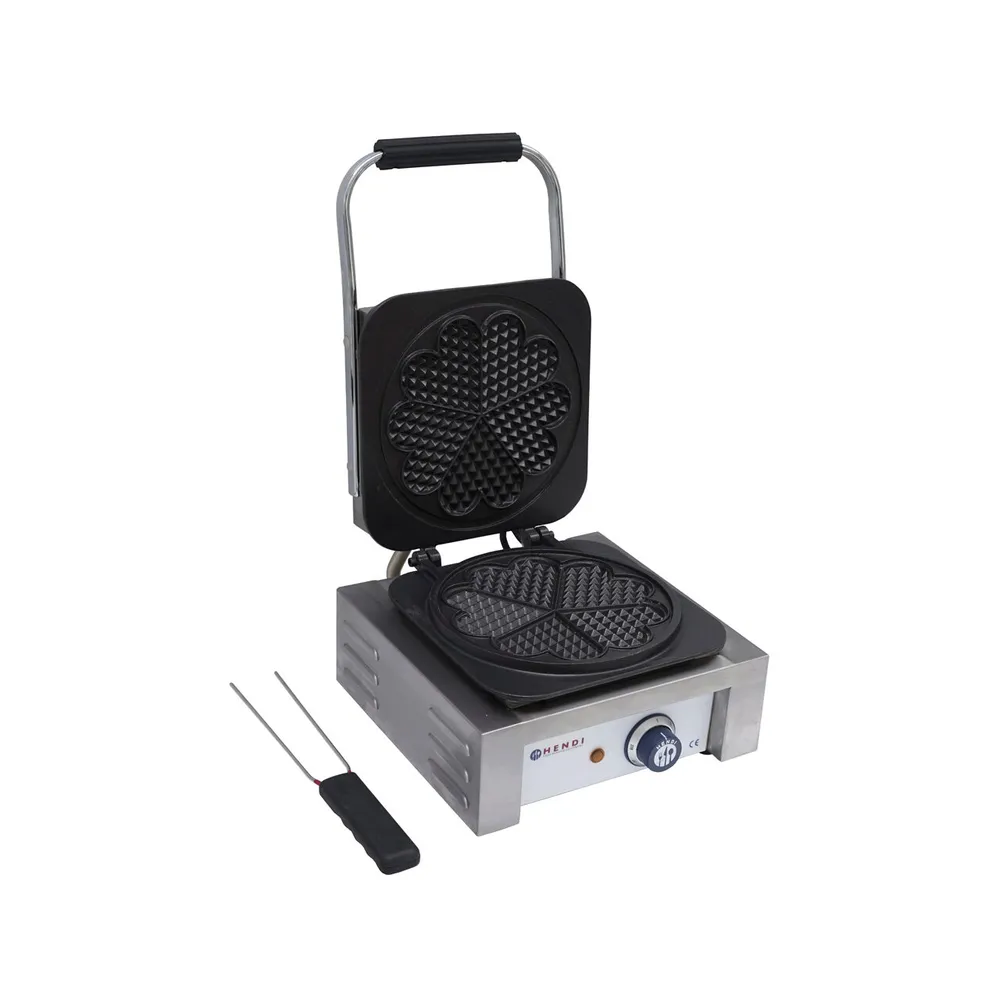 Aparate gofre profesionale - Aparat vafe Inima, 2200W, 5 vafe, antiaderent