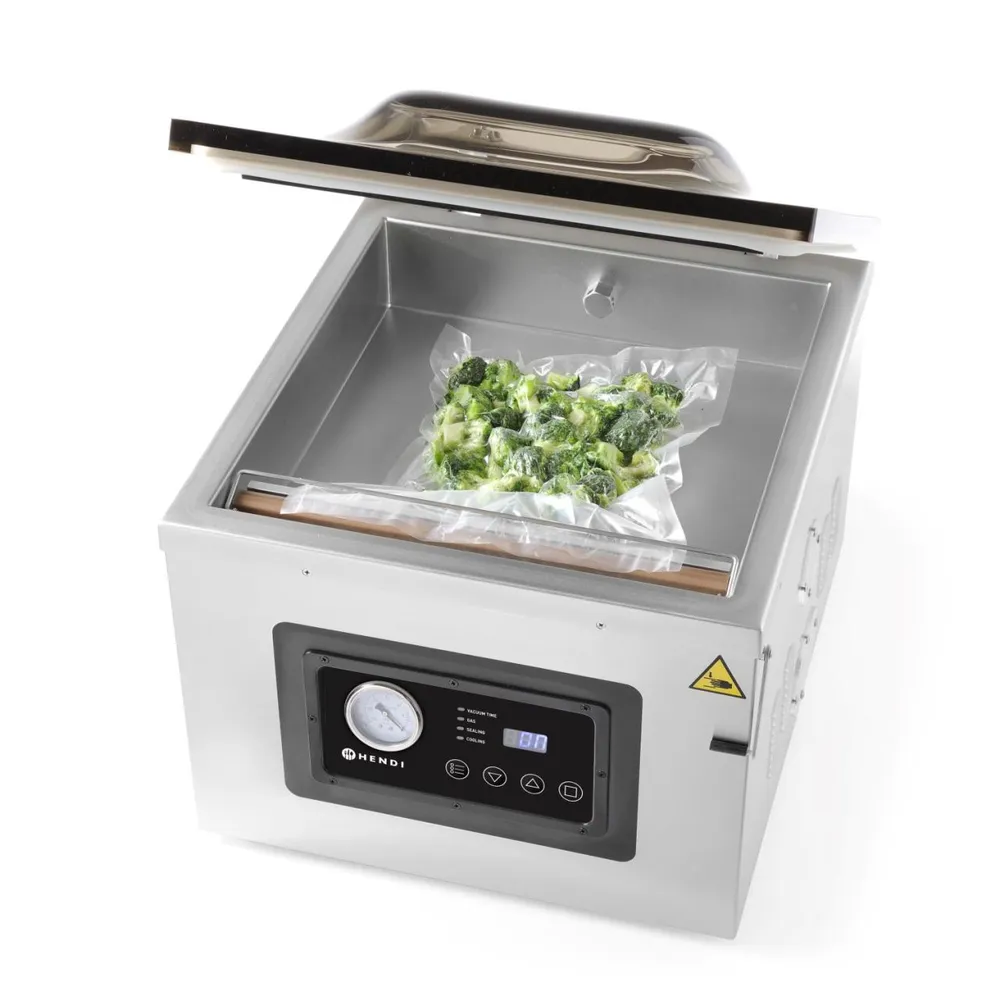 Echipamente Preparare - Aparat vidat cu camera, 1000W, 410 mm, inox, profesional