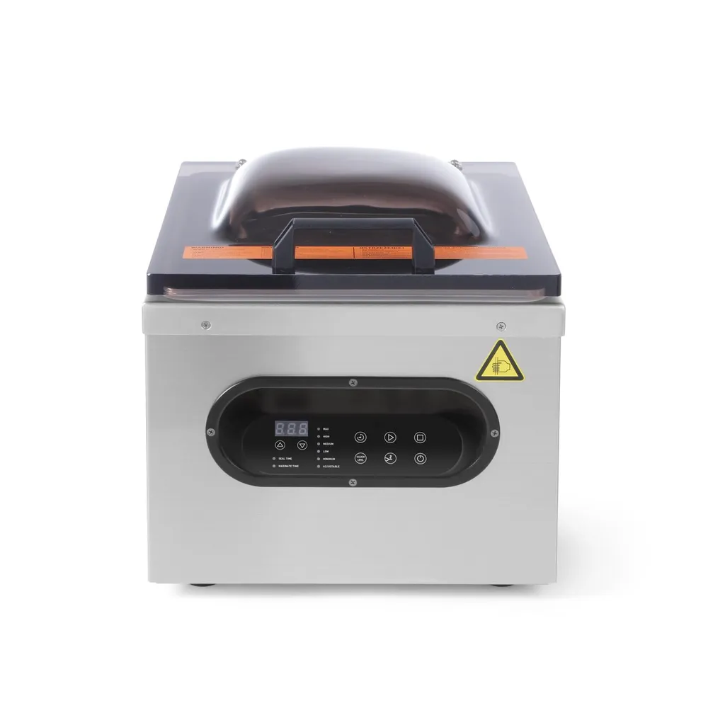 Echipamente Preparare - Aparat vidat cu camera, 630W, 29.5cm, inox, pentru pungi