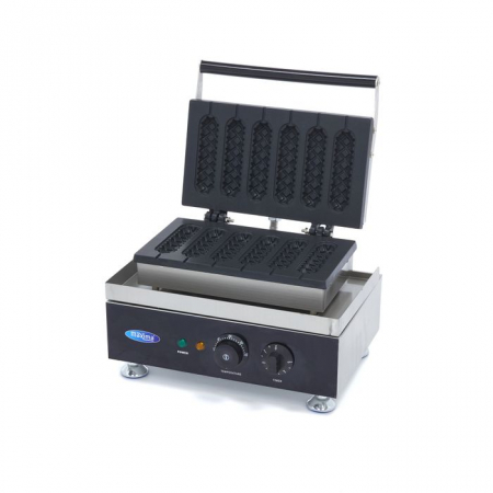 Patiserie - Cofetarie - Aparat waffe 6 sticks corn dogs, model diamant, 1750W