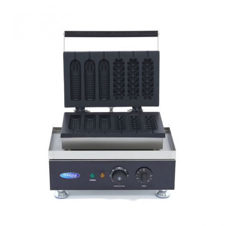 Aparat waffe pentru 6 sticks, corn dogs si hot dogs, 1750W [1]