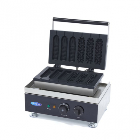 Patiserie - Cofetarie - Aparat waffe pentru 6 sticks, corn dogs si hot dogs, 1750W