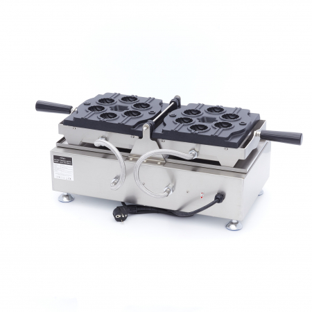 Aparate gofre profesionale - Aparat waffles, 6 forme Cake Pop, 230V, 1,2 kW