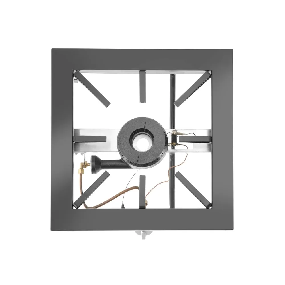 Aragaz Hokker portabil, exterior, inox, 6.4 kW, gaz [2]