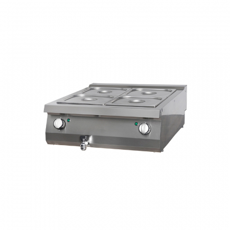 Linia 900 - Bain Marie electric dublu, 2 kW, 230 V, 800x900x280 mm