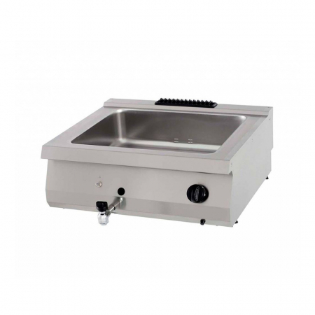 Bain Marie Linia 700 - Bain-Marie pe gaz 2/1 GN, de banc