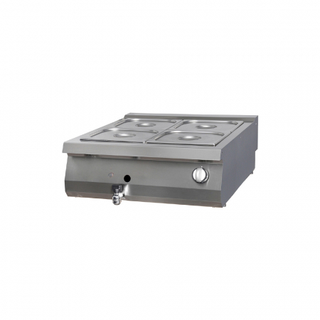 Bain Marie pe gaz dublu, 2 kW, 800x900x280 mm [1]