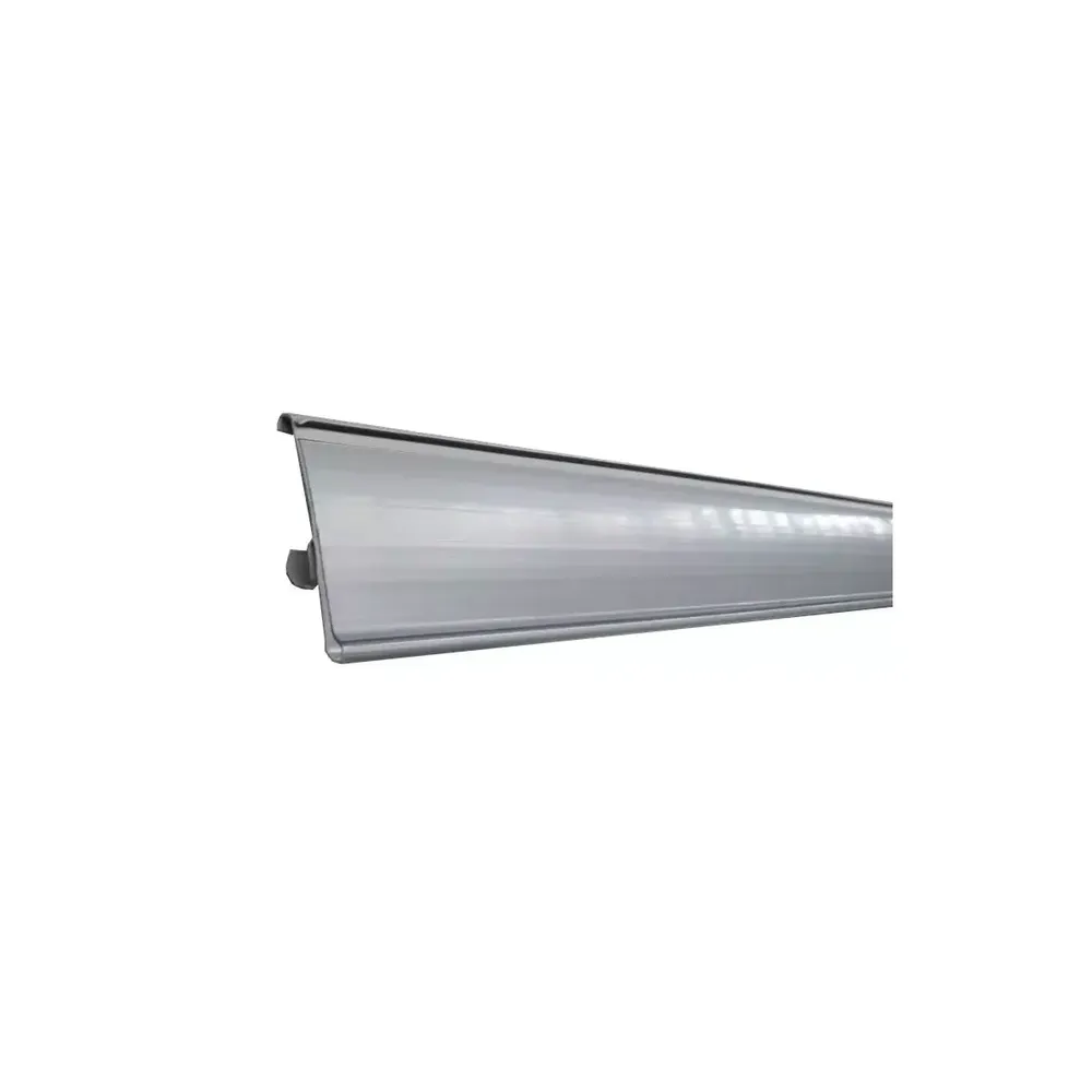 Accesorii dotari comerciale - Banda de pret LC TE39 gri 125 cm pentru raft