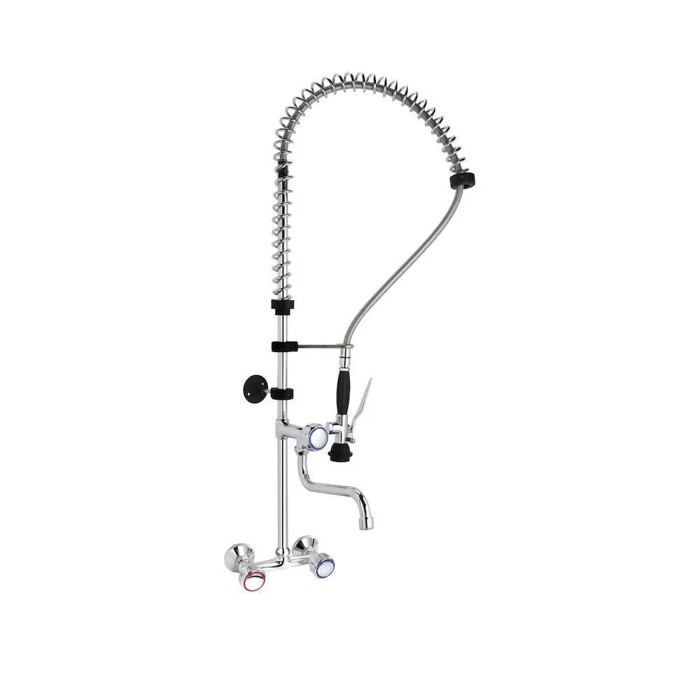 Accesorii mobilier inox - Baterie cu dus clatire, 1010 mm inaltime, inox