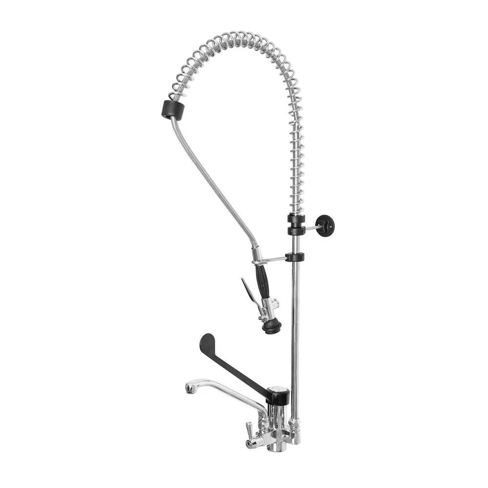 Accesorii mobilier inox - Baterie cu dus clatire, 1060 mm inaltime, inox