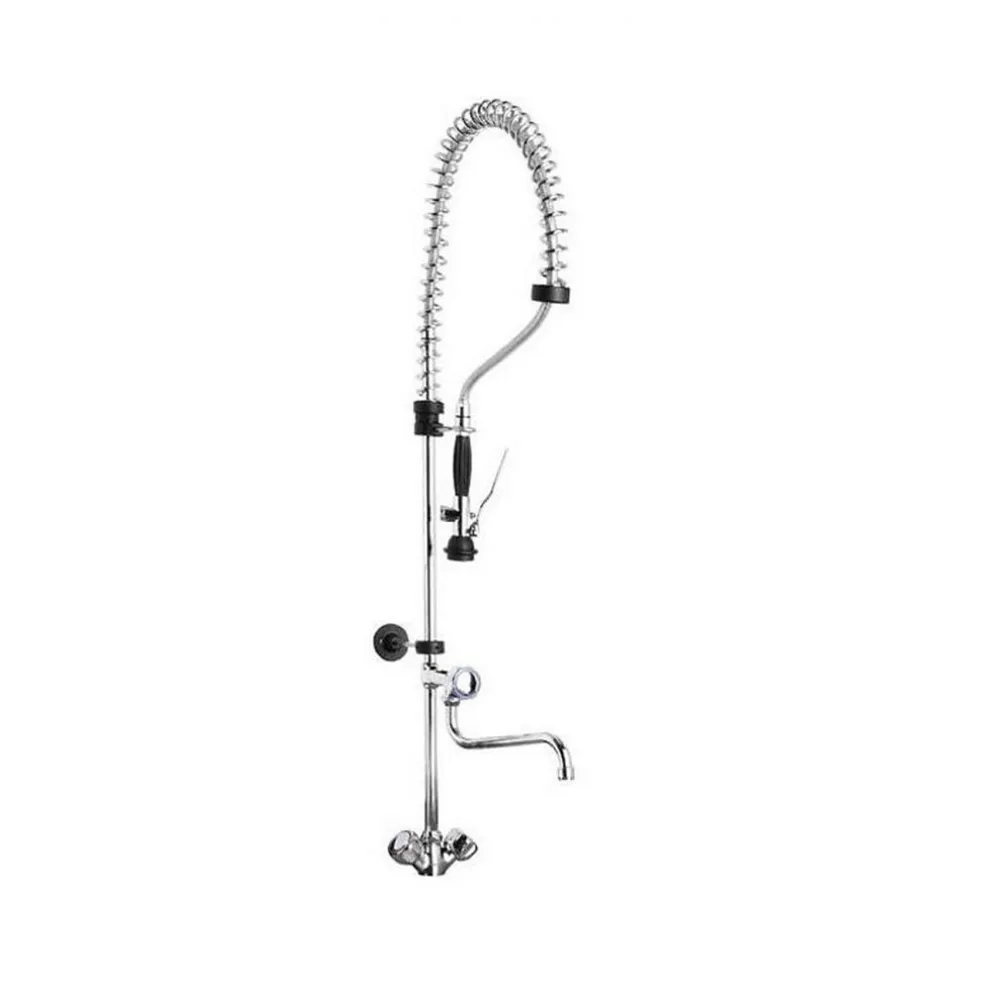 Accesorii mobilier inox - Baterie cu dus clatire, inaltime 100 cm, pentru bucatarii