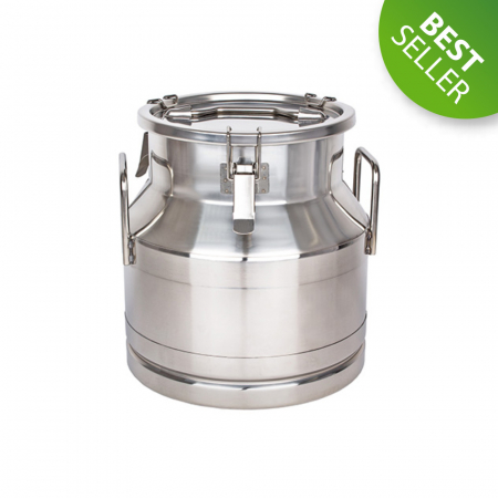 Bidon inox - Bidon inox lapte,miere,ulei si alte produse alimentare 20 litri BMK-20