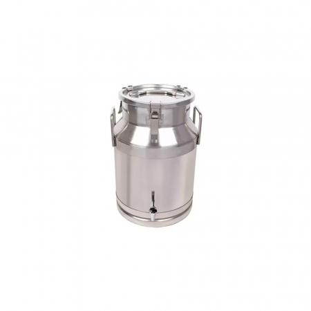 Bidon inox - Bidon transport lapte, inox cu capac etans si robinet 30 litri BMK-30A